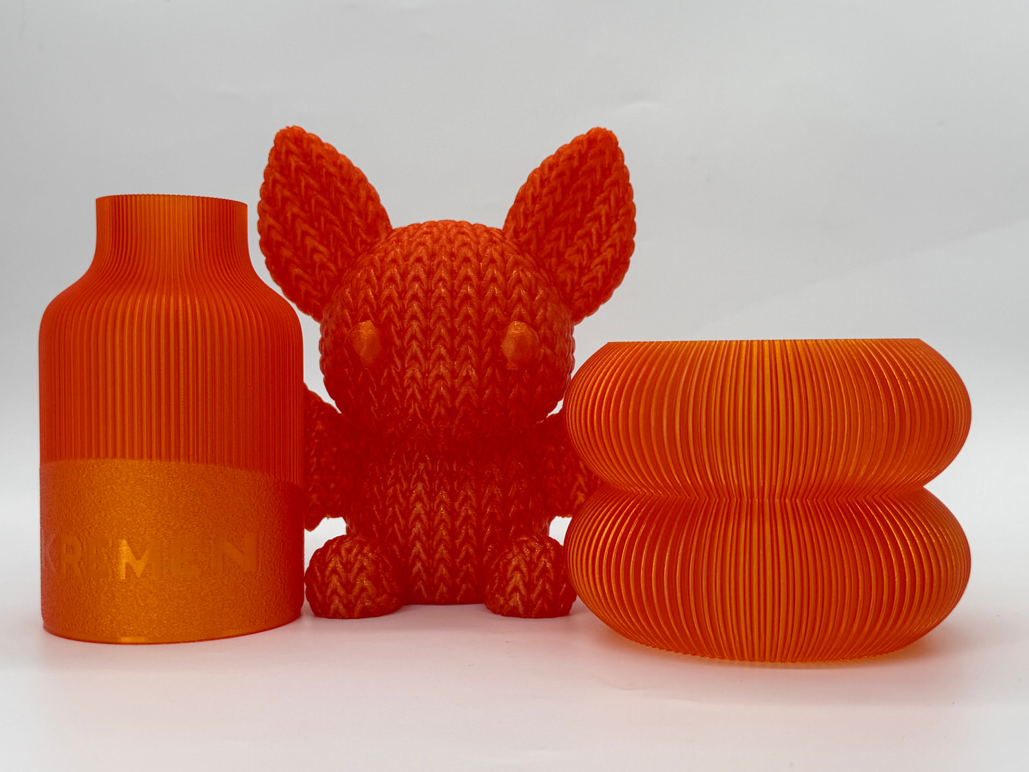 Филамент Start PetG-T Оранжевый на пластике (1кг)
