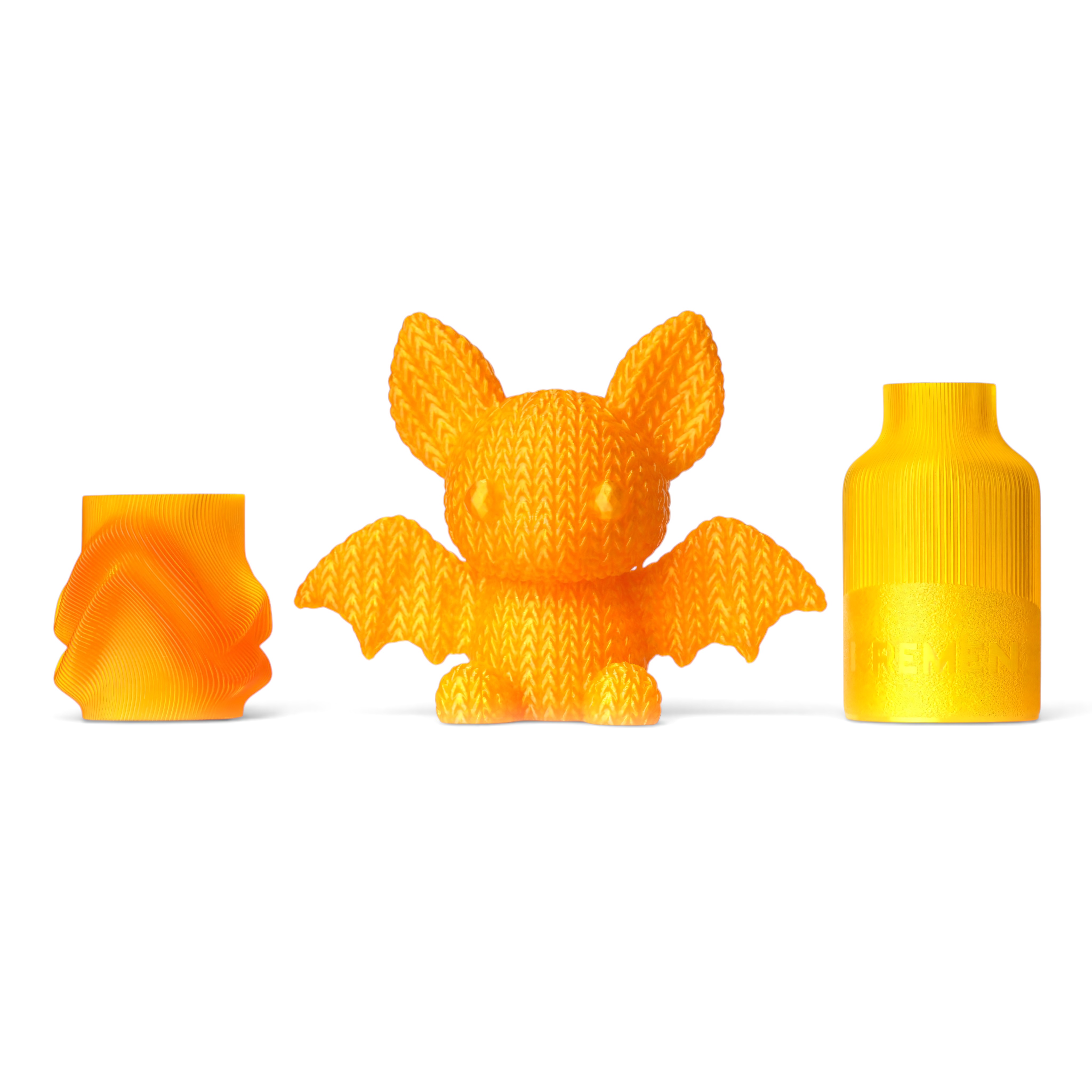 Филамент Start PetG-T Желтый на пластике (1кг)