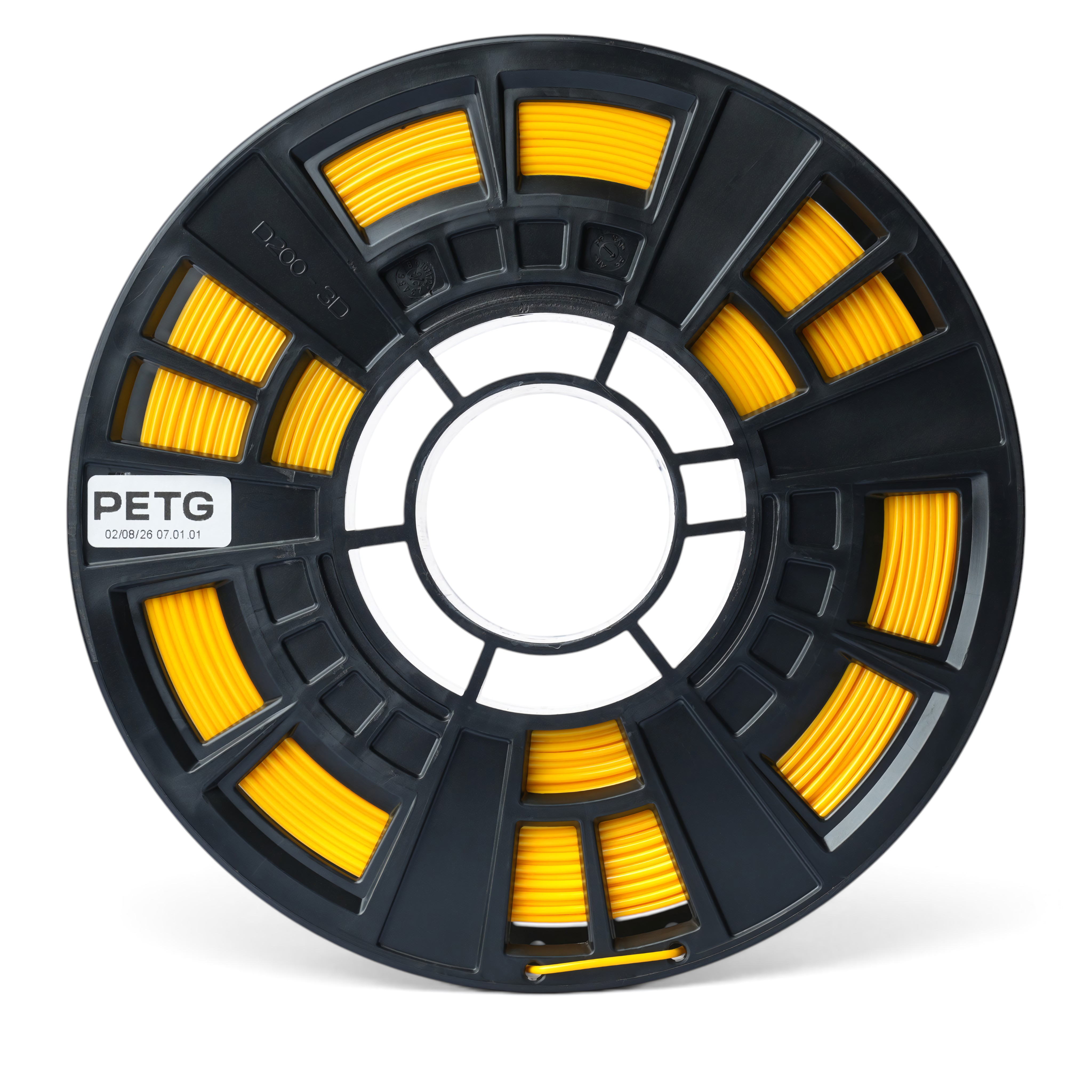 Филамент Start PetG Желтый на пластике (1кг)