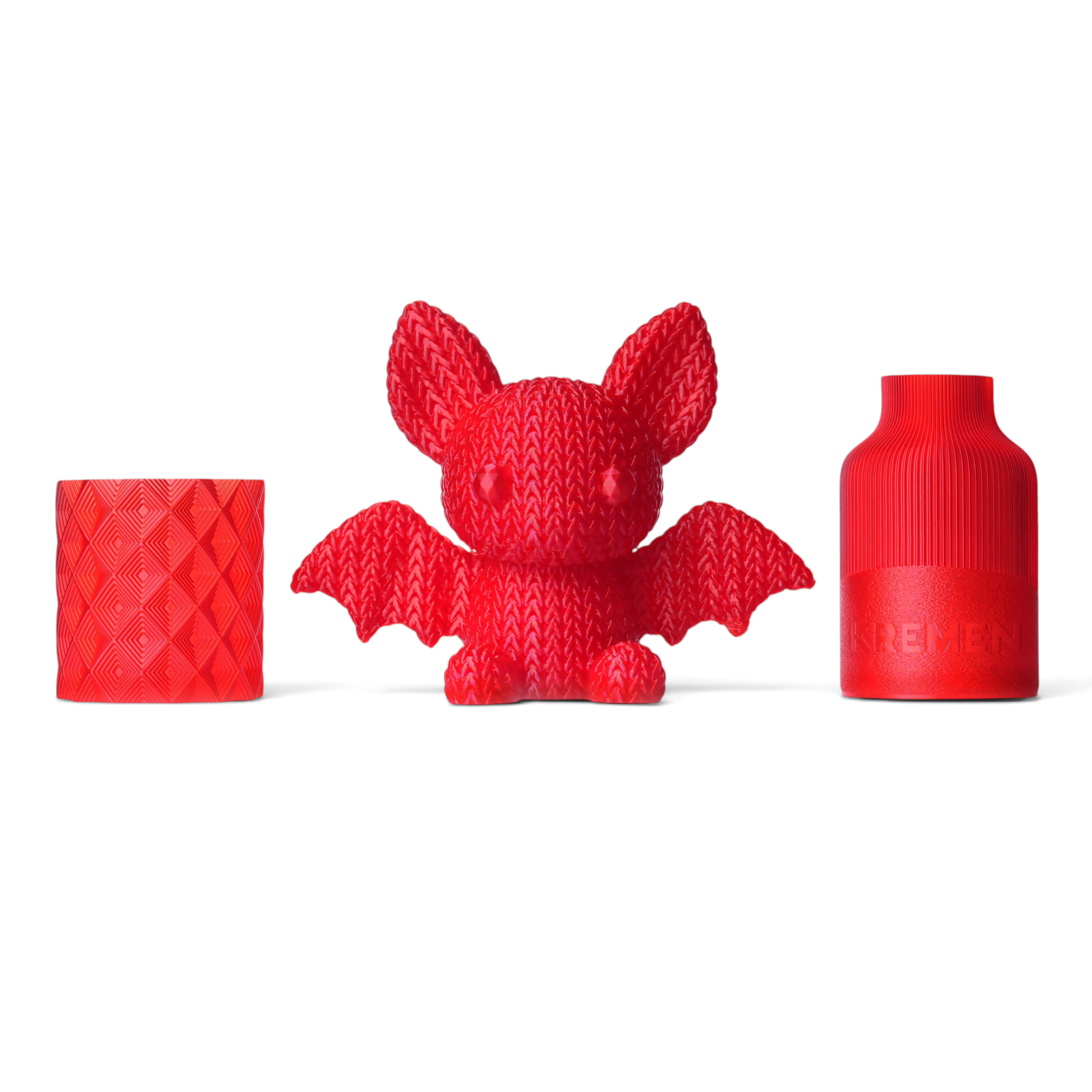Филамент Start PetG-T Красный на пластике (1кг)