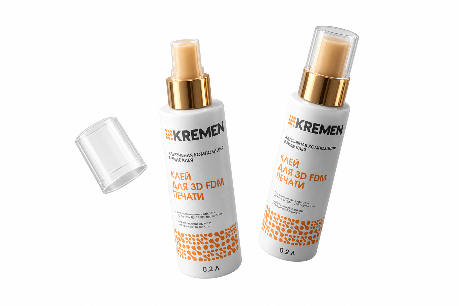 Клей Kremen для 3D FDM печати (0,2л)