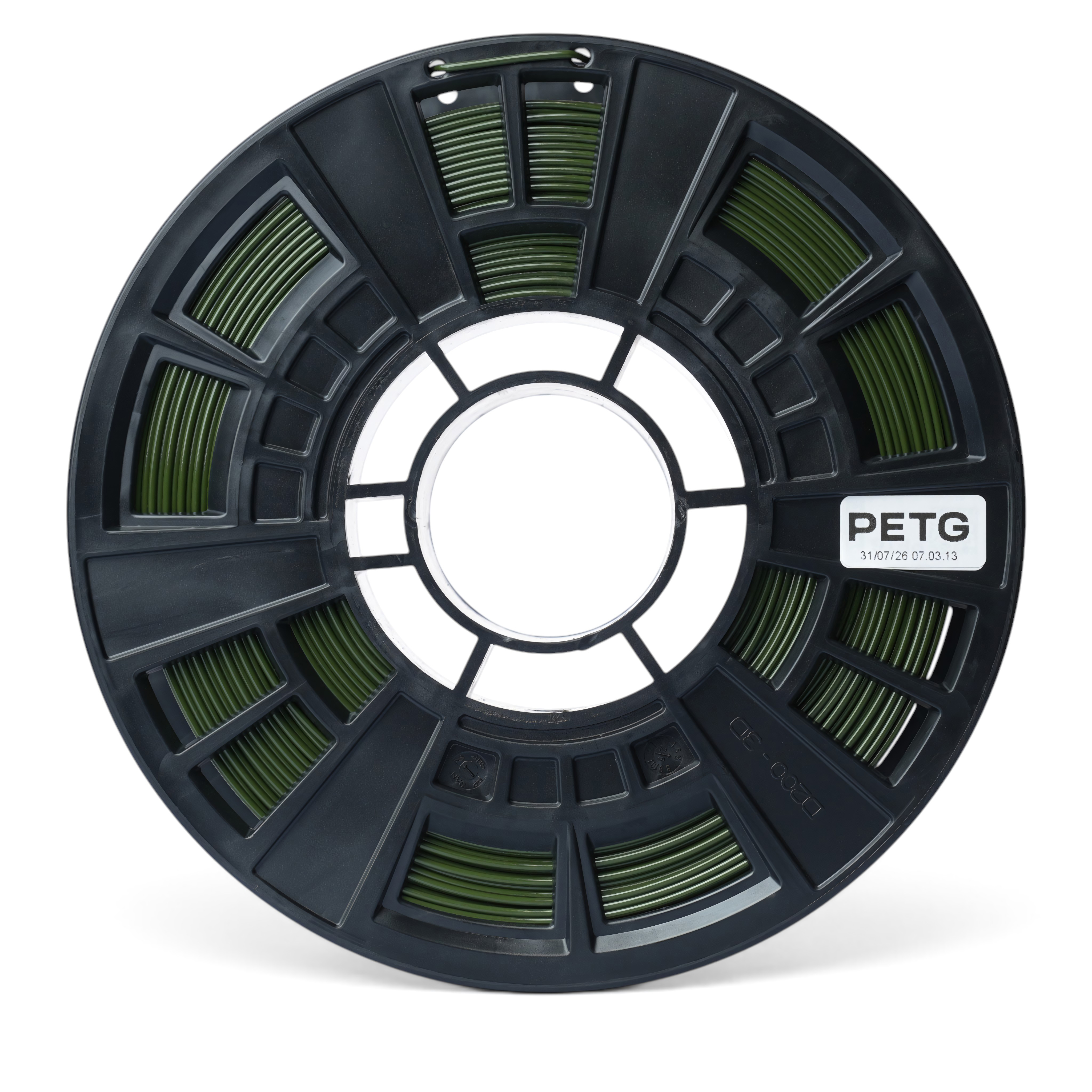 Филамент Start PetG Хаки на пластике (1кг)