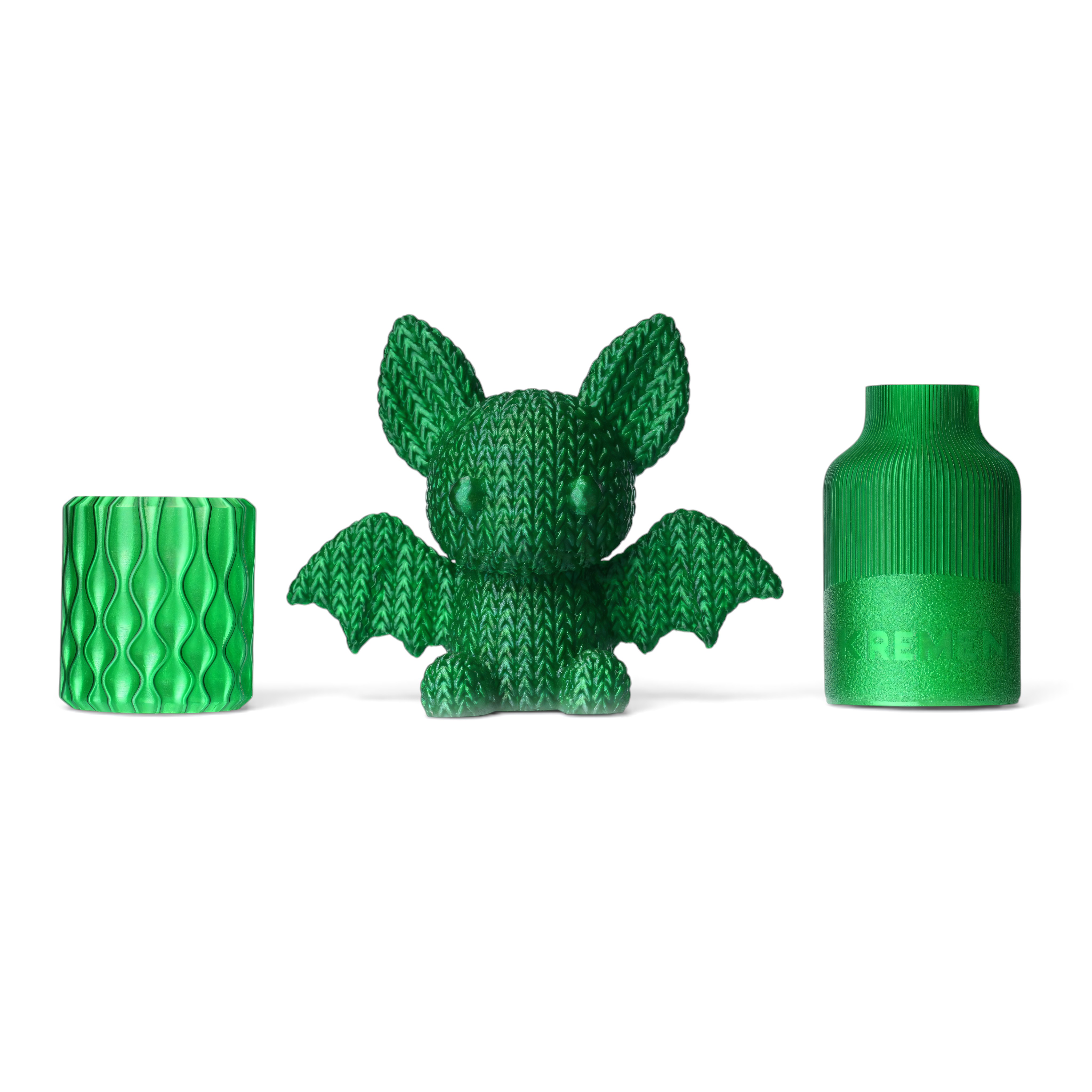 Филамент Start PetG-T Зеленый на пластике (1кг)