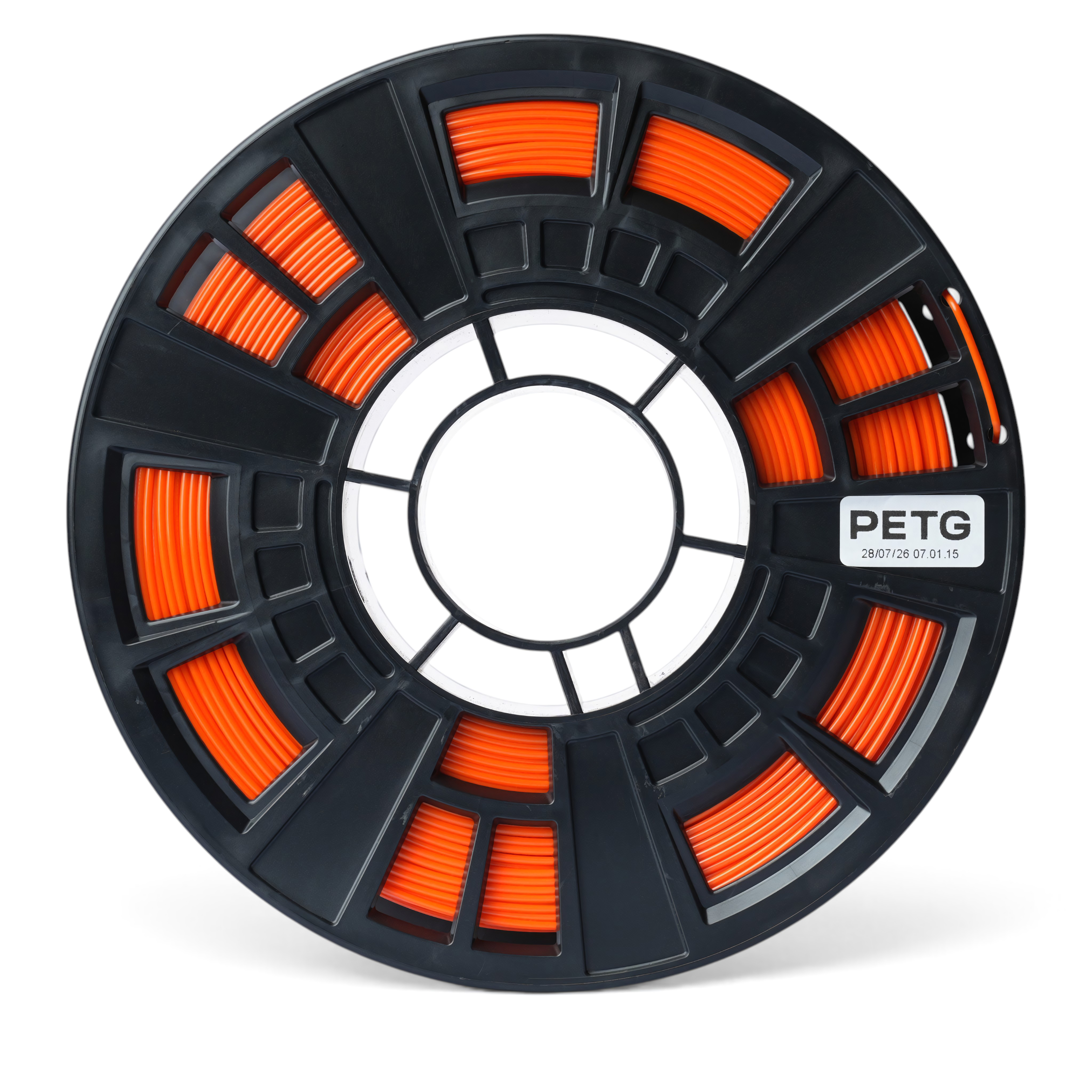 Филамент Start PetG Оранжевый на пластике (1кг)