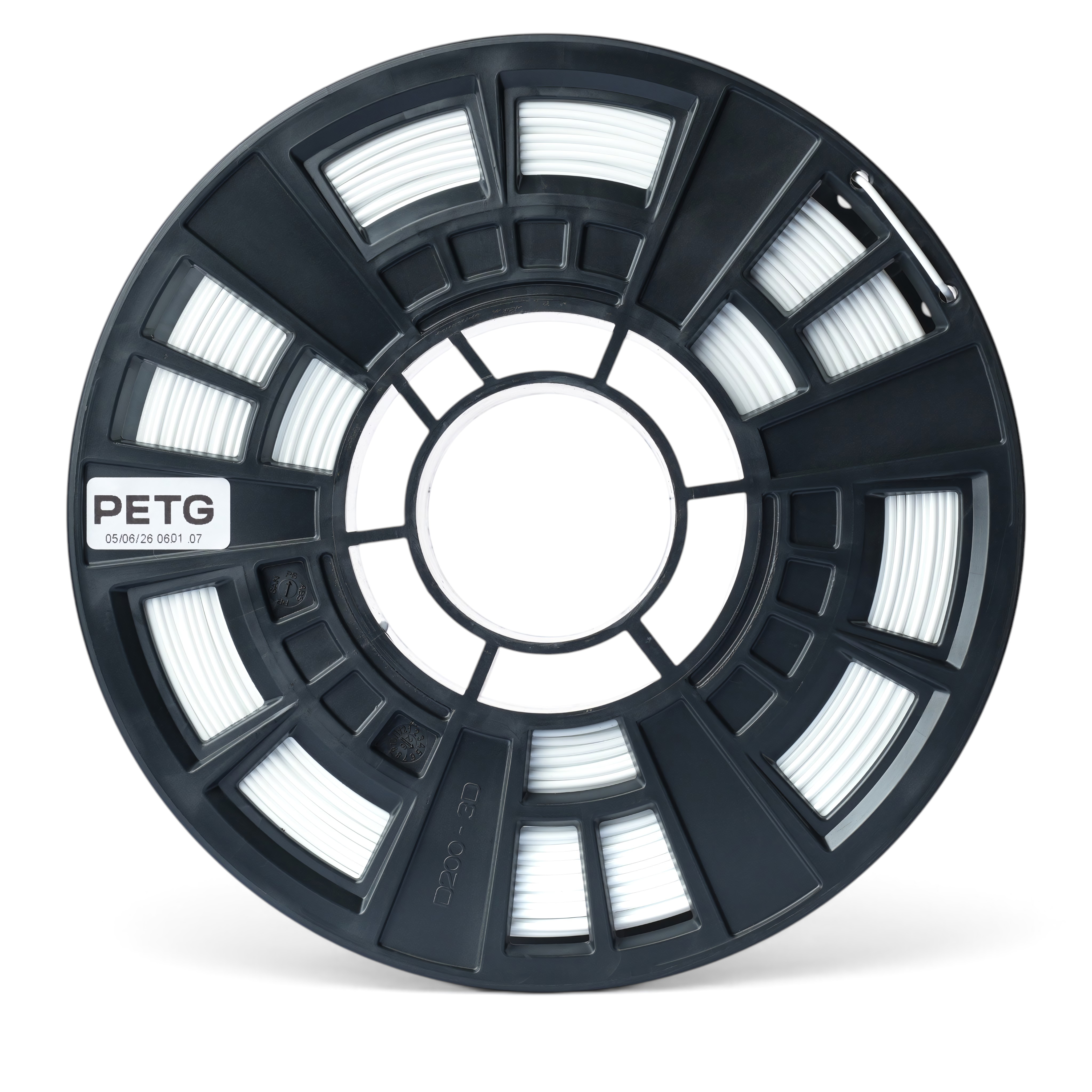 Филамент Start PetG Белый на пластике (1кг)