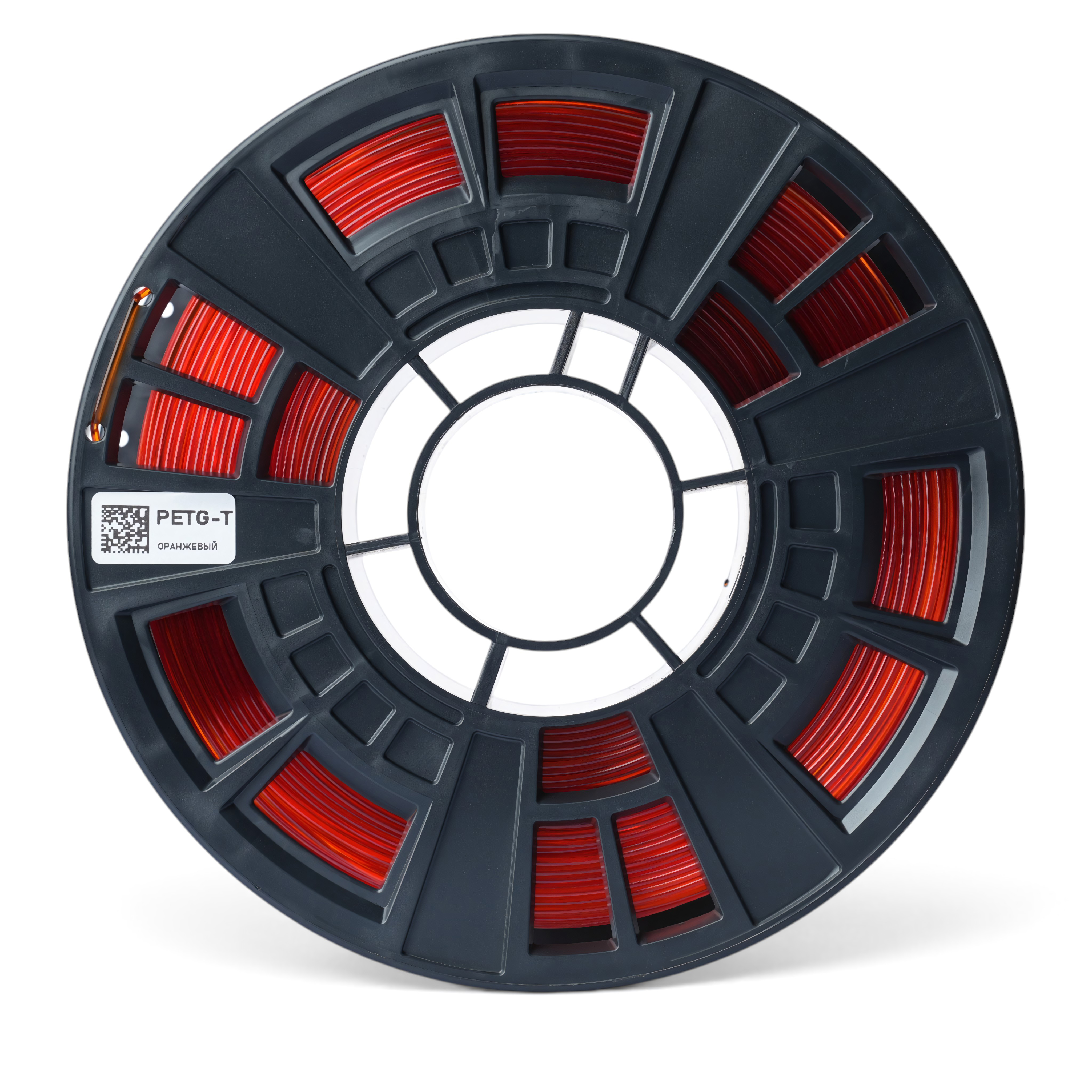 Филамент Start PetG-T Оранжевый на пластике (1кг)