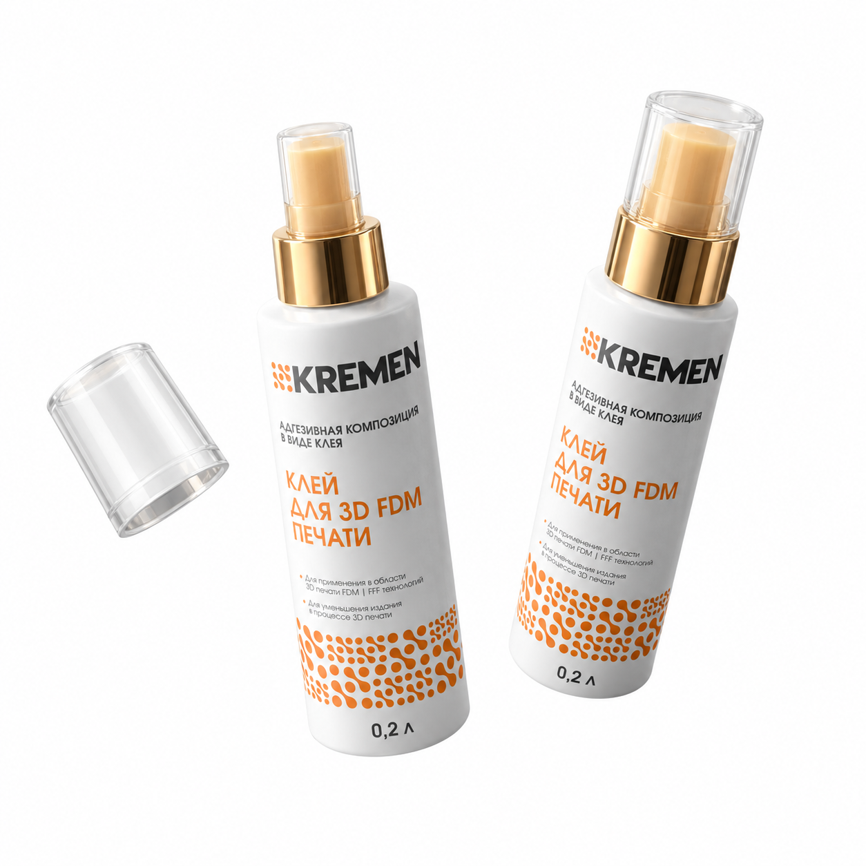 Клей Kremen для 3D FDM печати (0,2л)