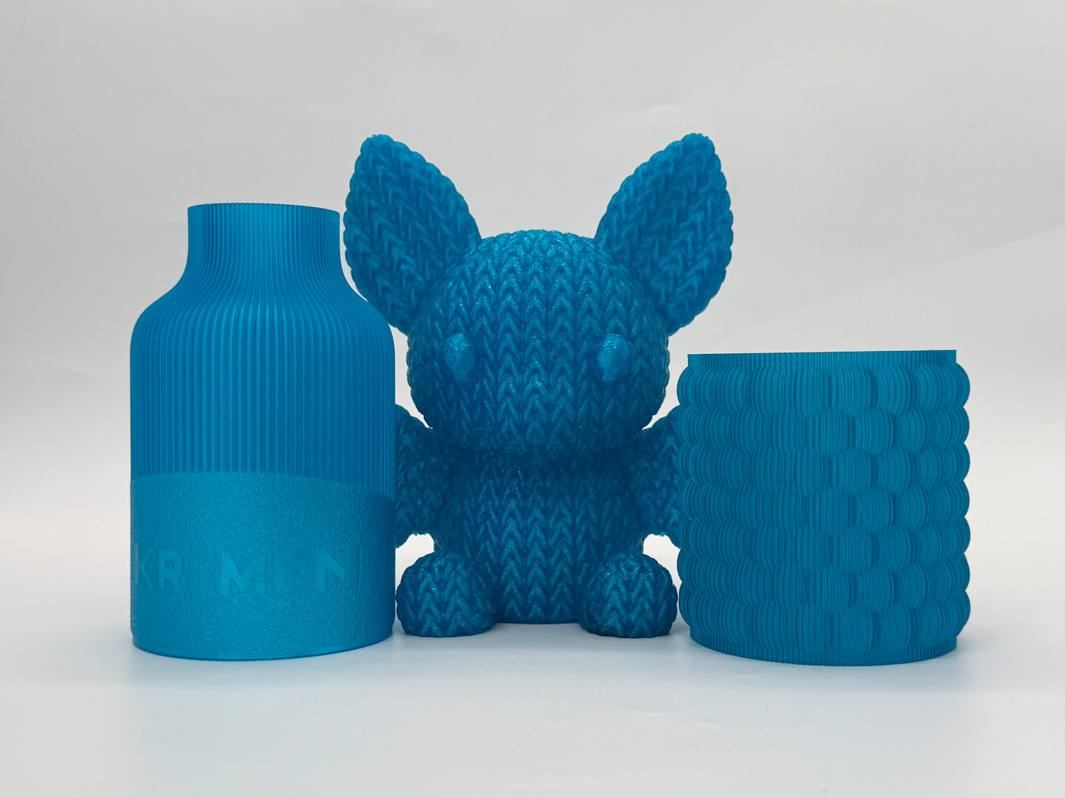 Филамент Start PetG-T Голубой на пластике (1кг)