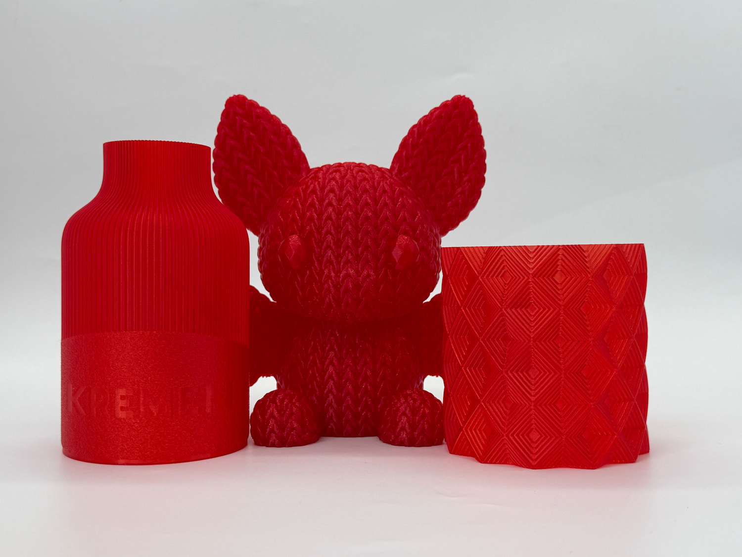 Филамент Start PetG-T Красный на пластике (1кг)