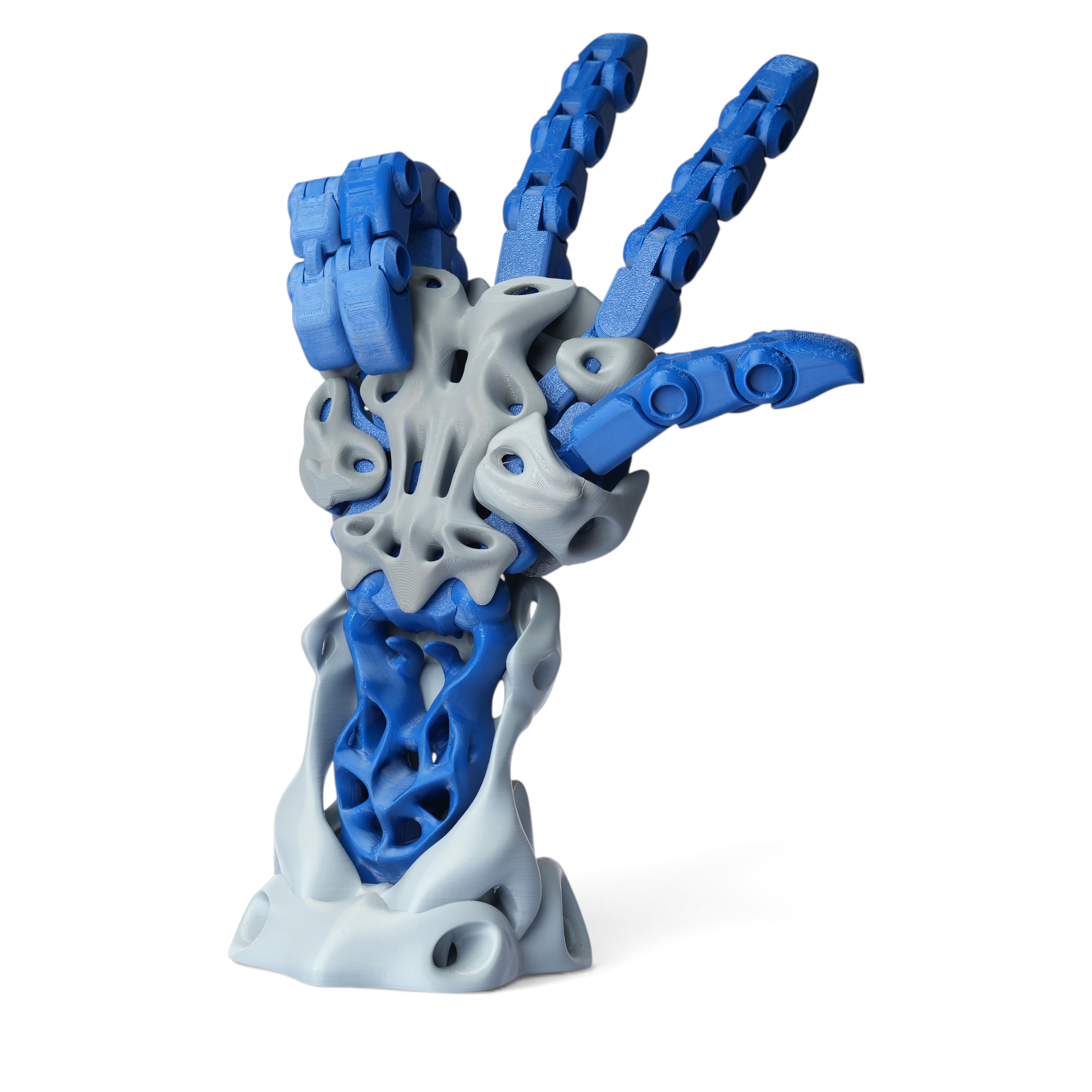 Филамент Start PetG Синий на пластике (1кг)