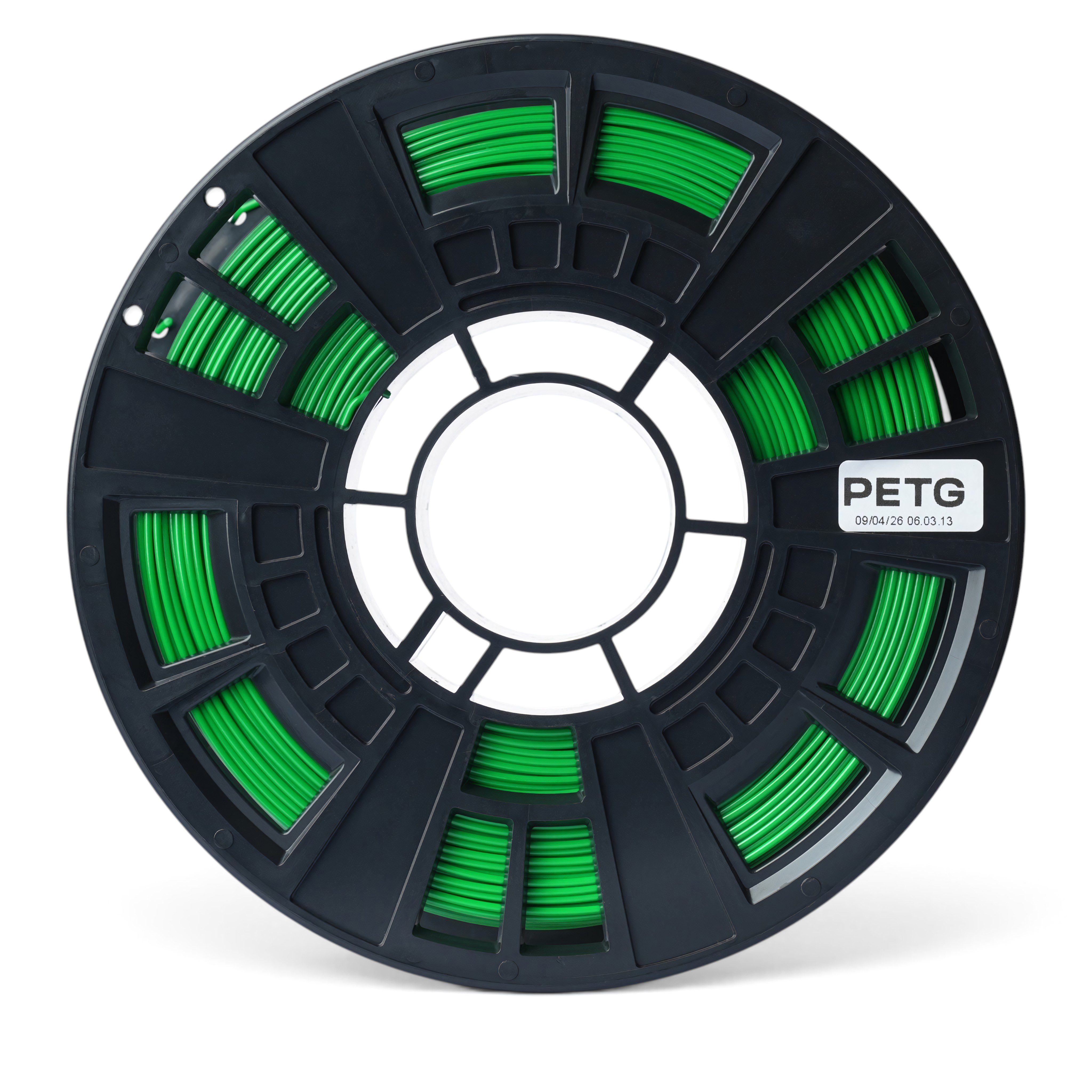 Филамент Start PetG Зеленый на пластике (1кг)